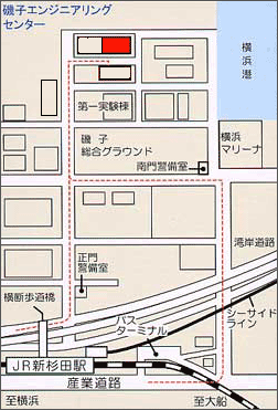 本社所在地図